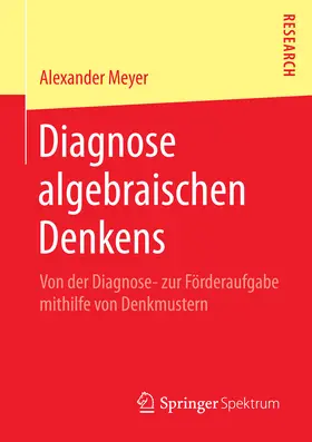 Meyer |  Diagnose algebraischen Denkens | eBook | Sack Fachmedien
