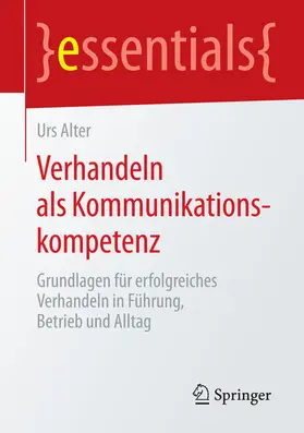 Alter |  Verhandeln als Kommunikationskompetenz | eBook | Sack Fachmedien