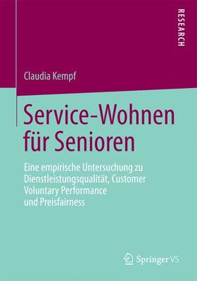 Kempf | Service-Wohnen für Senioren | Buch | 978-3-658-08209-3 | sack.de