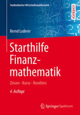 Luderer | Starthilfe Finanzmathematik | E-Book | sack.de