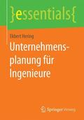 Hering |  Unternehmensplanung für Ingenieure | Buch |  Sack Fachmedien