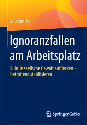 Endriss |  Ignoranzfallen am Arbeitsplatz | eBook | Sack Fachmedien