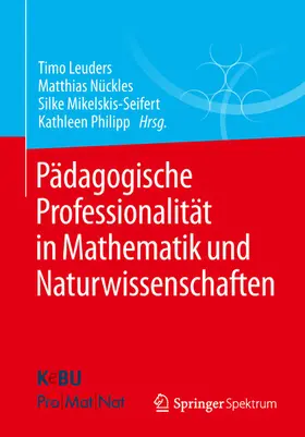 Leuders / Nückles / Mikelskis-Seifert | Pädagogische Professionalität in Mathematik und Naturwissenschaften | E-Book | www.sack.de