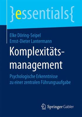 Lantermann / Döring-Seipel |  Komplexitätsmanagement | Buch |  Sack Fachmedien