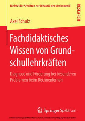Schulz |  Fachdidaktisches Wissen von Grundschullehrkräften | eBook | Sack Fachmedien