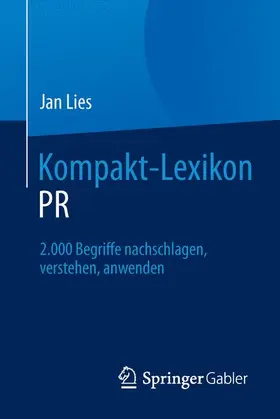 Lies |  Kompakt-Lexikon PR | Buch |  Sack Fachmedien