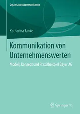 Janke |  Kommunikation von Unternehmenswerten | Buch |  Sack Fachmedien