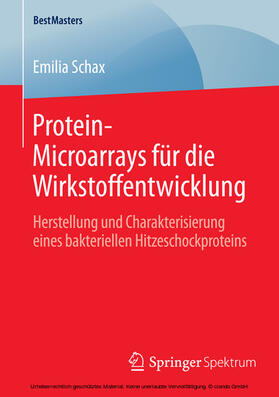 Schax | Protein-Microarrays für die Wirkstoffentwicklung | E-Book | sack.de