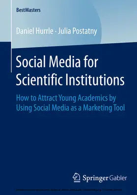 Hurrle / Postatny |  Social Media for Scientific Institutions | eBook | Sack Fachmedien