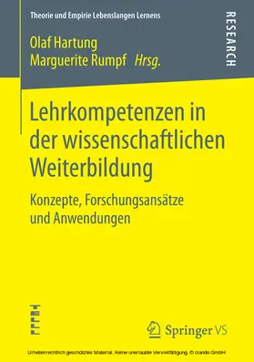 Hartung / Rumpf |  Lehrkompetenzen in der wissenschaftlichen Weiterbildung | eBook | Sack Fachmedien