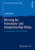 Eckardt |  Messung des Innovations- und Intrapreneurship-Klimas | Buch |  Sack Fachmedien