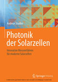 Stadler |  Photonik der Solarzellen | eBook | Sack Fachmedien