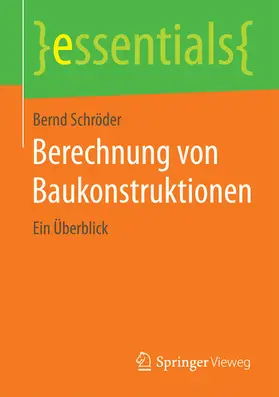 Schröder | Berechnung von Baukonstruktionen | E-Book | sack.de
