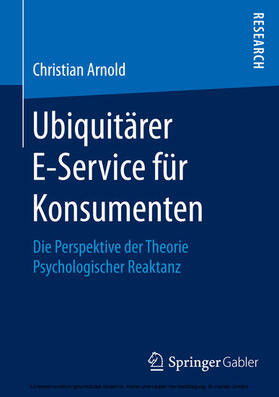 Arnold | Ubiquitärer E-Service für Konsumenten | E-Book | sack.de