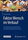 Bröer |  Bröer, H: Faktor Mensch im Verkauf | Buch |  Sack Fachmedien