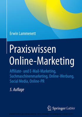 Lammenett | Praxiswissen Online-Marketing | E-Book | sack.de
