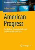 Schulze |  American Progress | Buch |  Sack Fachmedien