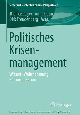 Jäger / Daun / Freudenberg | Politisches Krisenmanagement | E-Book | sack.de
