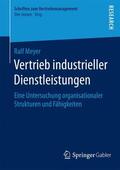 Meyer |  Vertrieb industrieller Dienstleistungen | Buch |  Sack Fachmedien