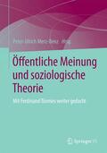 Merz-Benz |  Öffentliche Meinung und soziologische Theorie | Buch |  Sack Fachmedien