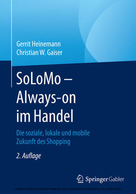 Heinemann / Gaiser | SoLoMo - Always-on im Handel | E-Book | sack.de