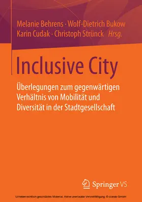 Behrens / Bukow / Cudak |  Inclusive City | eBook | Sack Fachmedien