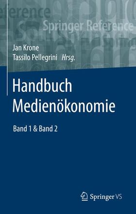 Pellegrini / Krone |  Handbuch Medienökonomie | Buch |  Sack Fachmedien