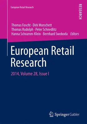 Foscht / Morschett / Swoboda |  European Retail Research | Buch |  Sack Fachmedien