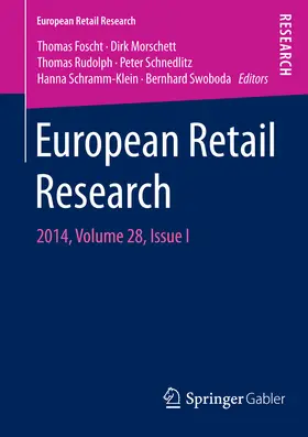 Foscht / Morschett / Rudolph |  European Retail Research | eBook | Sack Fachmedien