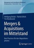 Becker / Botzkowski / Ulrich |  Mergers & Acquisitions im Mittelstand | Buch |  Sack Fachmedien