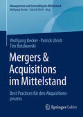 Becker / Ulrich / Botzkowski |  Mergers & Acquisitions im Mittelstand | eBook | Sack Fachmedien