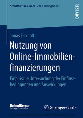 Eickholt | Nutzung von Online-Immobilienfinanzierungen | E-Book | sack.de