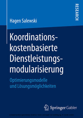 Salewski | Koordinationskostenbasierte Dienstleistungsmodularisierung | E-Book | sack.de