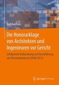 Averhaus |  Die Honorarklage von Architekten und Ingenieuren vor Gericht | Buch |  Sack Fachmedien