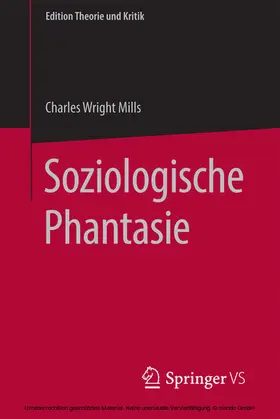 Mills |  Soziologische Phantasie | eBook | Sack Fachmedien