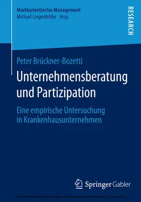 Brückner-Bozetti |  Unternehmensberatung und Partizipation | eBook | Sack Fachmedien