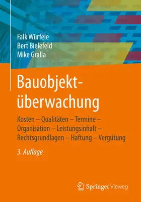 Würfele / Bielefeld / Gralla | Bauobjektüberwachung | E-Book | sack.de