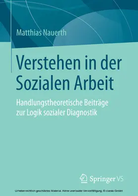 Nauerth |  Verstehen in der Sozialen Arbeit | eBook | Sack Fachmedien