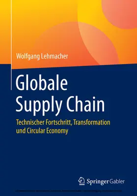 Lehmacher | Globale Supply Chain | E-Book | sack.de