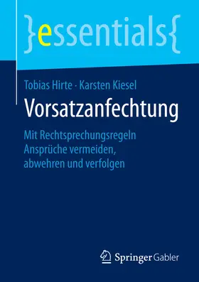 Hirte / Kiesel | Vorsatzanfechtung | E-Book | sack.de