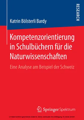 Bölsterli Bardy | Kompetenzorientierung in Schulbüchern für die Naturwissenschaften | E-Book | www.sack.de