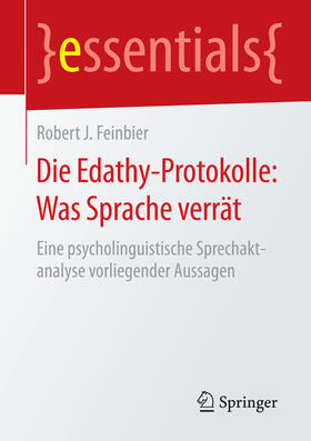 Feinbier | Die Edathy-Protokolle: Was Sprache verrät | E-Book | sack.de