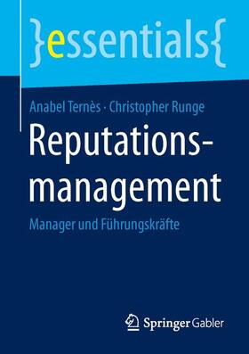 Runge / Ternès | Reputationsmanagement | Buch | 978-3-658-10306-4 | sack.de