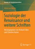 Holste / von Martin / Faber |  Soziologie der Renaissance und weitere Schriften | eBook | Sack Fachmedien