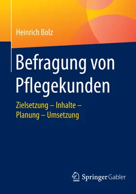 Bolz | Befragung von Pflegekunden | E-Book | www.sack.de