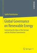 Roehrkasten |  Global Governance on Renewable Energy | Buch |  Sack Fachmedien
