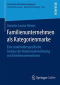 Hirmer |  Familienunternehmen als Kategorienmarke | Buch |  Sack Fachmedien
