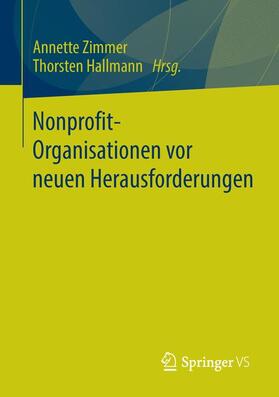 Hallmann / Zimmer |  Nonprofit-Organisationen vor neuen Herausforderungen | Buch |  Sack Fachmedien