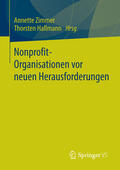 Zimmer / Hallmann |  Nonprofit-Organisationen vor neuen Herausforderungen | eBook | Sack Fachmedien