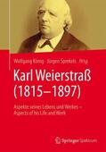 Sprekels / König |  Karl Weierstraß (1815¿1897) | Buch |  Sack Fachmedien